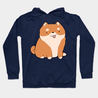 shiba inu illustration Hoodie